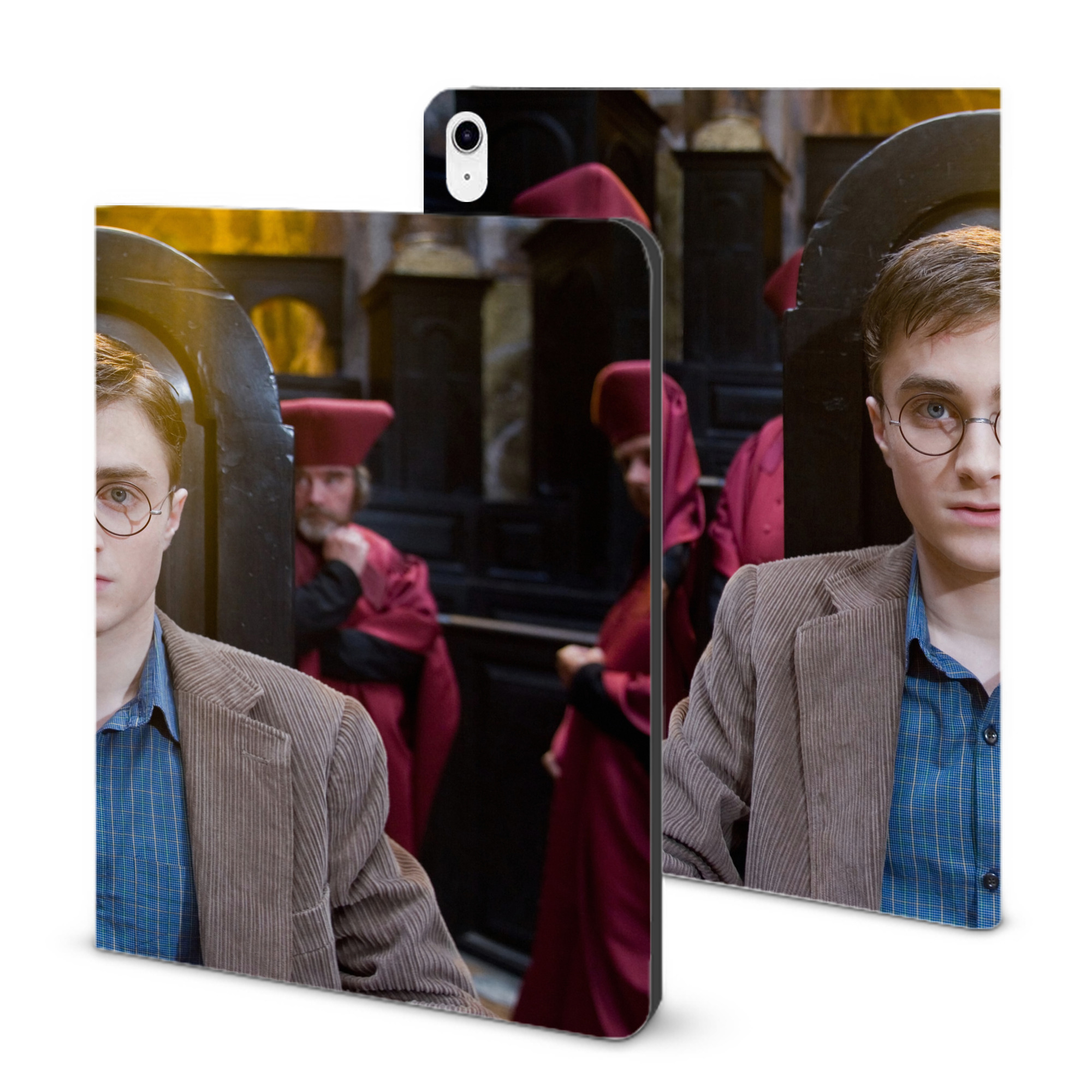 （画像用） Harry Potter ハリー・ポッターシリーズ IPad ケース ブック型 PUレザー TPU 耐衝撃 軽量 薄型 ペン収納なし 全面保護 IPad 各モデル対応